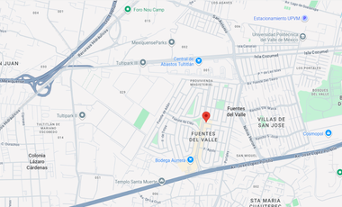 Departamento en F. de Ceres 59, Fuentes del Valle, Méx.