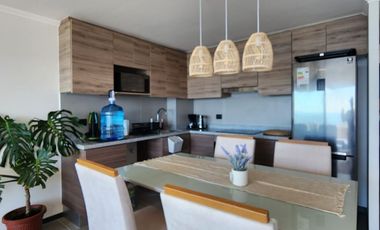 Se arrienda departamento amoblado 3D2B de marzo a diciembre