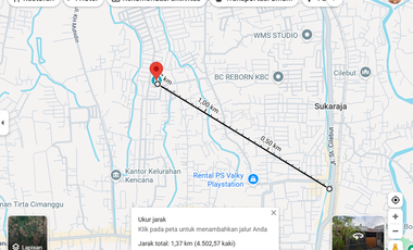 Taman Griya kencana, Tanah sereal, Administratif Kota Bogor,  1 KM from Bukit cimanggu city, 5Menit / 2Km dari stasiun cilebebut,  Baru Renov