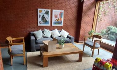 hermoso departamento en arriendo en pleno corazon de providencia