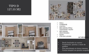 Departamentos en VENTA en Loma Alta desde $3,145,000 (entrega en 12 meses).