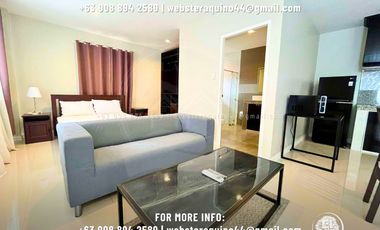 STUDIO UNIT APARTMENT FOR RENT FULLY FURNISHED LOCATED IN A SECURED SUBDIVISION AT ANGELES CITY PAMPANGA