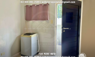 STUDIO UNIT APARTMENT FOR RENT FULLY FURNISHED LOCATED IN A SECURED SUBDIVISION AT ANGELES CITY PAMPANGA
