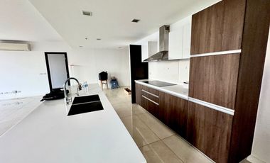 EAST GALLERY PLACE: 3BR Sky Cove Aqua For Rent, 284 sqm, semi-furnished, 2 parking, P300,000/mo.