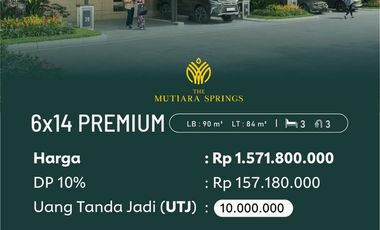 THE MUTIARA SPRINGS - Hunian dengan fasilitas lengkap di Lokasi Strategis Perintis Kemerdekaan depan Pasar Daya !