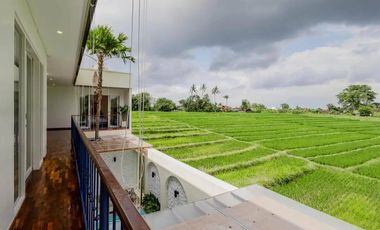 For Sale Villa Brand New Lantai 2 View Sawah At Area Pantai Kedungu  Tabanan Bali. Tanah Lot, Canggu, Pererenan.