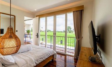 For Sale Villa Brand New Lantai 2 View Sawah At Area Pantai Kedungu  Tabanan Bali. Tanah Lot, Canggu, Pererenan.