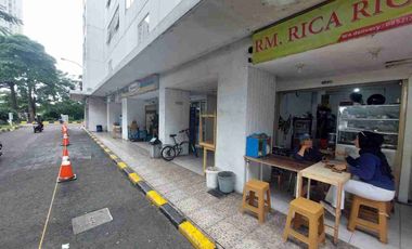 Jual Kios Usaha Apartemen Bassura City Tower Flamboyan Dg Hunian Padat