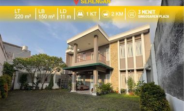 DIJUAL RUMAH DI SOLO DEKAT SINGOSAREN PLAZA