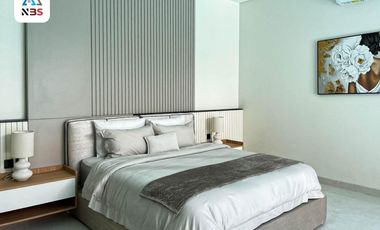 FOR SALE LUXURY VILLA WITH BEAUTY POOL, INTERIOR AND BALCONY AT CANGGU