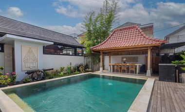JUAL VILLA MEWAH TEPI SAWAH SANUR