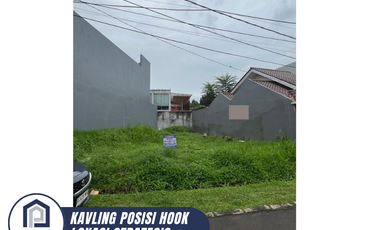 DIJUAL KAVLING POSISI HOOK LOKASI STRATEGIS DI GRIYA LOKA BSD CITY (ENB267)