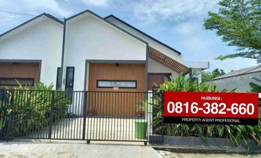 Disewakan Rumah 65/210 Full Furnished dekat Paramount School Sukatani Palembang