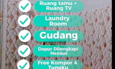 Jual Cepat Rumah Modern Minimalis Strategis di Jakapermai, Jakasampurna Bekasi Barat