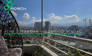 Cómodo y Amplio departamento con una vista Única