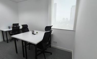 Fully Furnished Office in West Jakarta at Total Building 4 Pax Near Mall