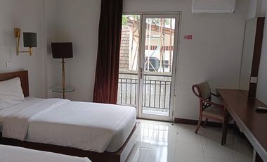 HOTEL TENGAH KOTA LOKASI RAMAI STRATEGIS DI CICENDO BANDUNG