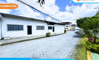 ARRIENDO PROPIEDAD COMERCIAL (GALPON - BODEGA) EN SANTO DOMINGO