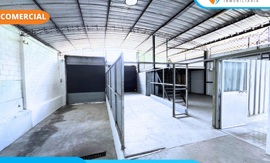 ARRIENDO PROPIEDAD COMERCIAL (GALPON - BODEGA) EN SANTO DOMINGO