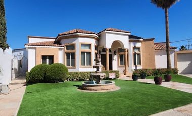 VENTA DE RESIDENCIA DE LUJO EN CAMPOS ELISEOS, CIUDAD JUAREZ CHIH.