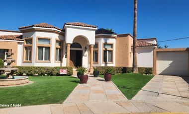 VENTA DE RESIDENCIA DE LUJO EN CAMPOS ELISEOS, CIUDAD JUAREZ CHIH.