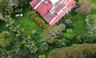 FINCA EN VENTA CON LAGO PRIVADO E ISLA EN SAN ANTONIO DEL TEQUENDAMA 10.690 M2 VEREDA CHICAQUE