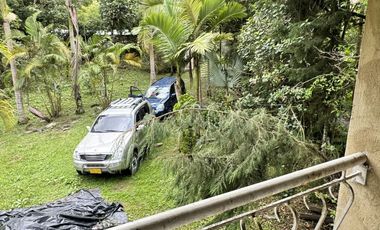 FINCA EN VENTA CON LAGO PRIVADO E ISLA EN SAN ANTONIO DEL TEQUENDAMA 10.690 M2 VEREDA CHICAQUE