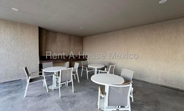 Departamento amueblado de dos recamaras en PB en renta en El Nuevo Refugio, Querétaro