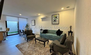 Departamento amueblado de dos recamaras en PB en renta en El Nuevo Refugio, Querétaro