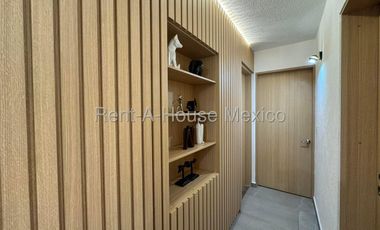 Departamento amueblado de dos recamaras en PB en renta en El Nuevo Refugio, Querétaro