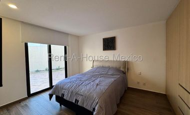 Departamento amueblado de dos recamaras en PB en renta en El Nuevo Refugio, Querétaro