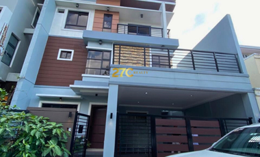 Santa Barbara Royale 4-Bedroom 3-Storey House for Sale with 2 Parking Slots in Tandang Sora, Quezon City