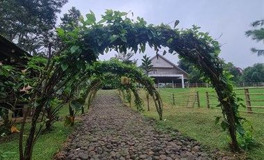 Villa Modern Tropical Riverside Estate – 4.400 m² Tanah Langka Dekat Tol Soreang & Kota Bandung, Di Bawah Harga Pasar 50%