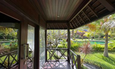 For Sale Balinese Classic Villa View Sawah & Gunung At Sidemen Karangasem Bali.