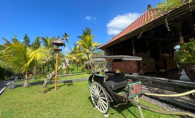 For Sale Balinese Classic Villa View Sawah & Gunung At Sidemen Karangasem Bali.