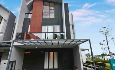 Rumah 2 lantai Cluster terbaru di Harapan Indah Bekasi harga 1 M an