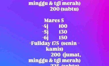 Mares 54 Margonda Residence 54 PROMO apartemen Harian Depok