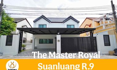 ♻️ For Rent / Sale – The Master Royal Suanluang R.9 🔹Newly renovated 2-storey detached house