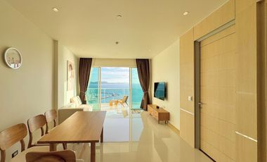 Luxury Beachfront Condo for Rent at Mövenpick White Sand Beach Pattaya  | 1BR | 19th Floor | Yacht Marina View