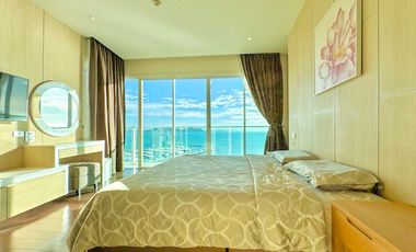 Luxury Beachfront Condo for Rent at Mövenpick White Sand Beach Pattaya  | 1BR | 19th Floor | Yacht Marina View