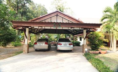 Thai Teak Character Home For Sale on 3,932 Sq. Mt., Nong Na Kham, Near Udon Thani City, Thailand
