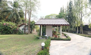 Thai Teak Character Home For Sale on 3,932 Sq. Mt., Nong Na Kham, Near Udon Thani City, Thailand
