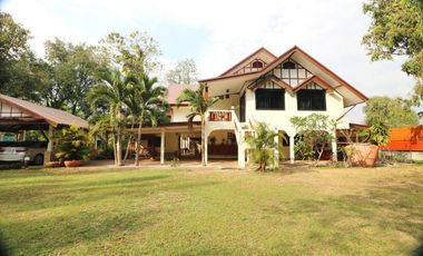 Thai Teak Character Home For Sale on 3,932 Sq. Mt., Nong Na Kham, Near Udon Thani City, Thailand