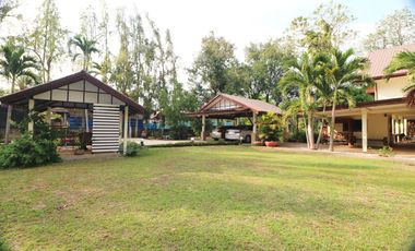 Thai Teak Character Home For Sale on 3,932 Sq. Mt., Nong Na Kham, Near Udon Thani City, Thailand