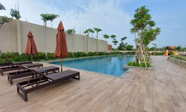 Rumah 3lt 8x14 112m 4KT Cluster Sentarum Asya JGC Jakarta Garden City
