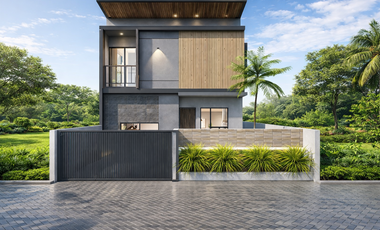 Dijual Rumah Kontemporer di Dekat Pusat Kota