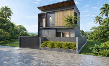 Dijual Rumah Kontemporer di Dekat Pusat Kota