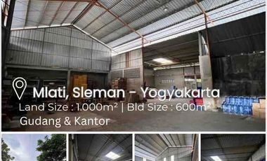 Gudang disewakan di Sinduadi, Mlati, Sleman, Daerah Istimewa Yogyakarta