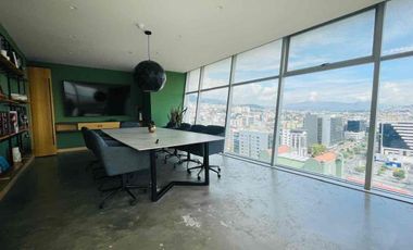 RENTA DEPARTAMENTO AMOBLADO EN NACIONES UNIDAS, EDIFICIO UNIQUE, 3 habitaciones cada una con su baño.