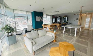 RENTA DEPARTAMENTO AMOBLADO EN NACIONES UNIDAS, EDIFICIO UNIQUE, 3 habitaciones cada una con su baño.